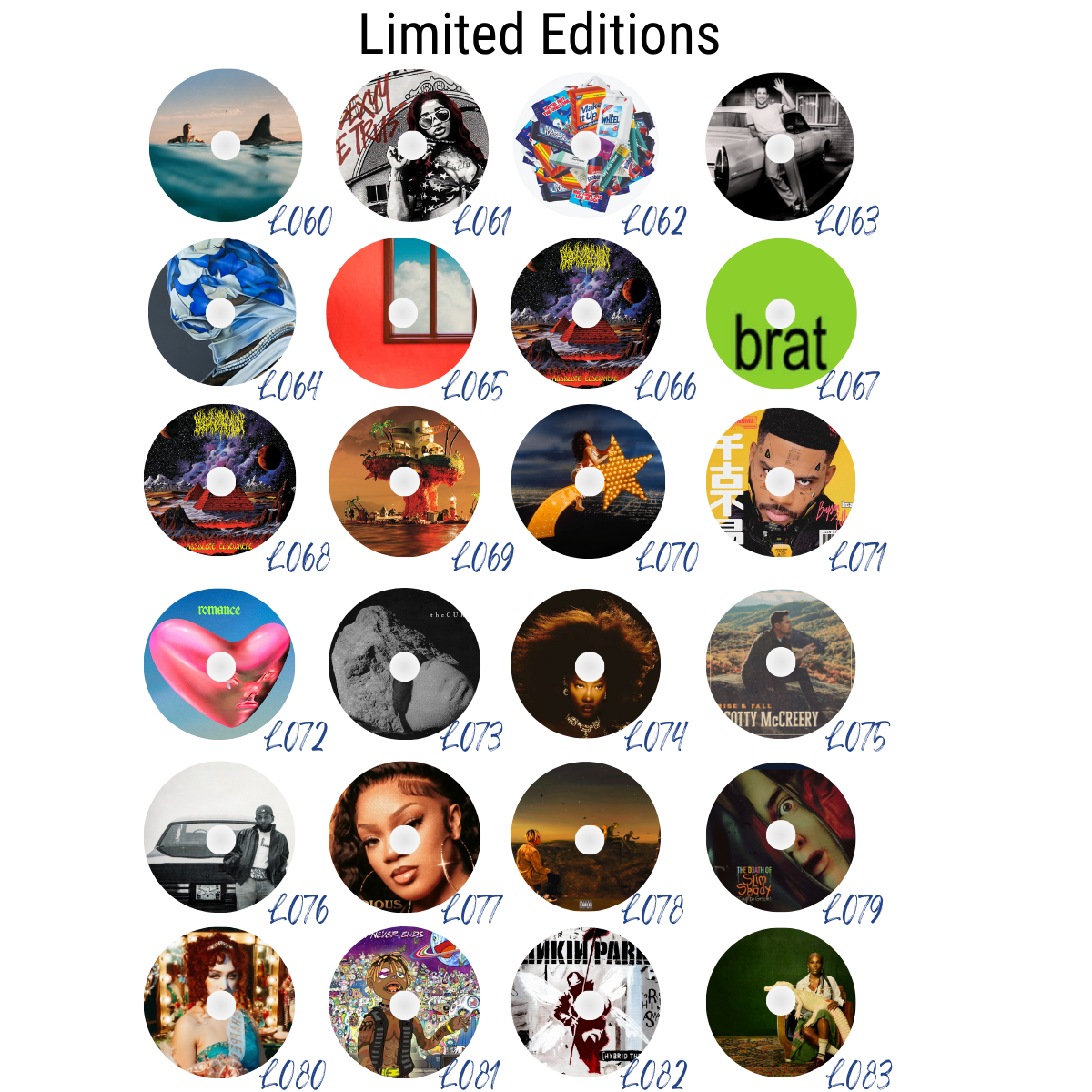 Vinyl Refills (Take an Extra 30% Off)